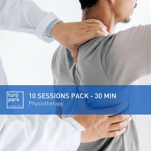 10 physiotherapy 30 minutes sessions pack
