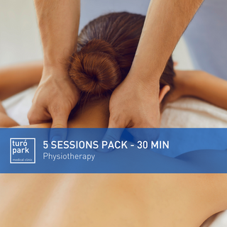 5 physiotherapy 30 minutes sessions pack