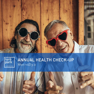 Chequeo médico anual general - Hombres mayores de 40 años